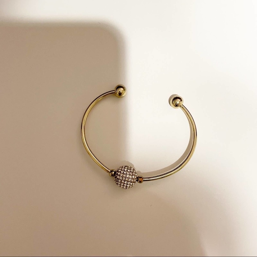 Express Gold Tone Bangle - Picture 8 of 11